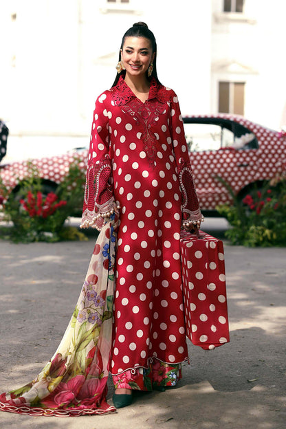 Maria B | M Prints 26 | MPT-3008-B - Luxury Dress - available at Maria Faisal in UK and USA.