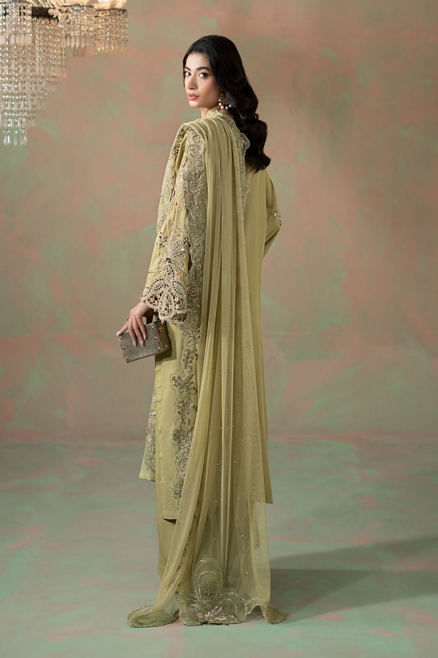 Maria B | Soiree Formals | WFS-09-08 - Formal Dress - available at Maria Faisal in UK and USA.
