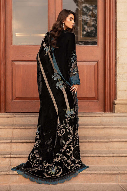 Maria B | Winter Luxe 24 | Velvet DL-1208 - Ladies Clothes - Maria Faisal