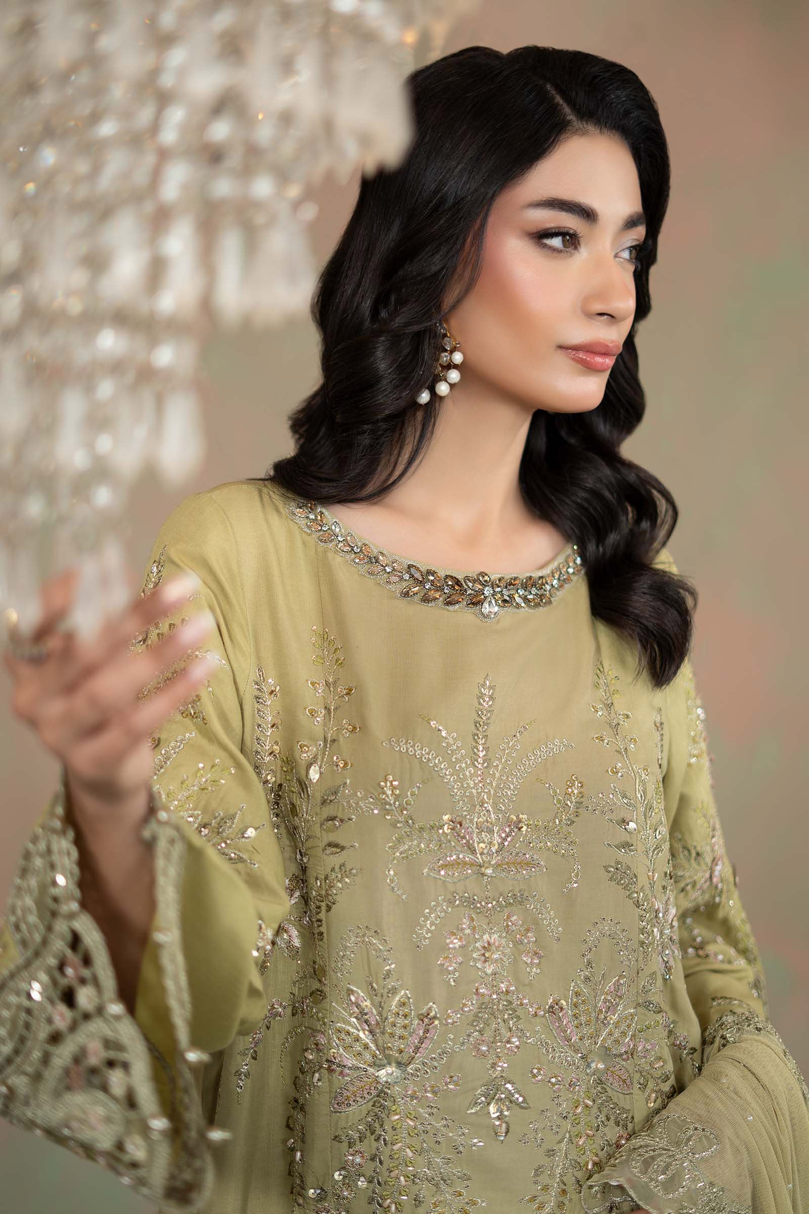 Maria B | Soiree Formals | WFS-09-08 - Formal Dress - available at Maria Faisal in UK and USA.
