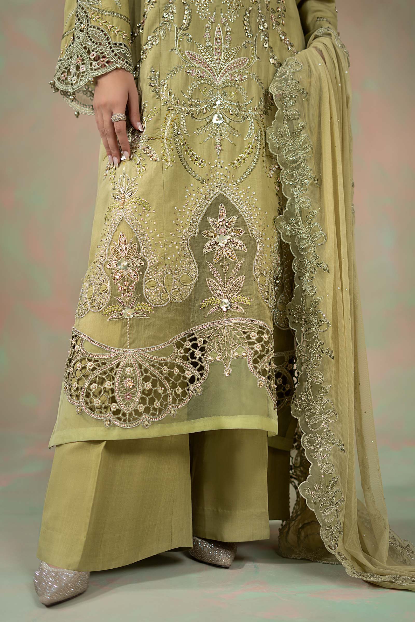 Maria B | Soiree Formals | WFS-09-08 - Formal Dress - available at Maria Faisal in UK and USA.