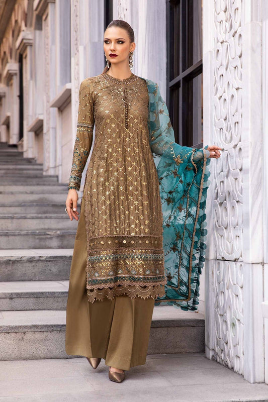 Maria B | Sateen Formals 24 | CST-808 - Ladies Clothes - Maria Faisal