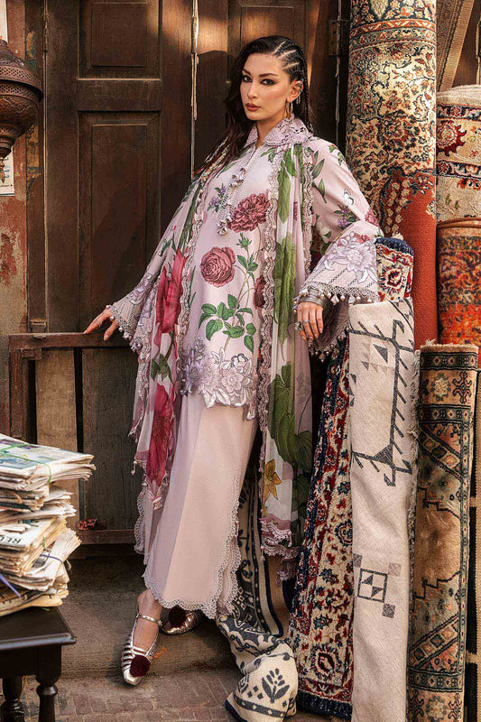 Maria B | M Prints Winter Fall 2026 | MPT-3109-A - Luxury Dress - available at Maria Faisal in UK and USA.