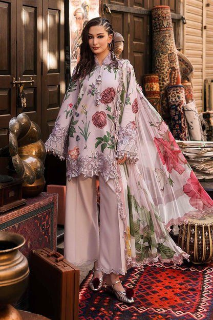 Maria B | M Prints Winter Fall 2026 | MPT-3109-A - Luxury Dress - available at Maria Faisal in UK and USA.