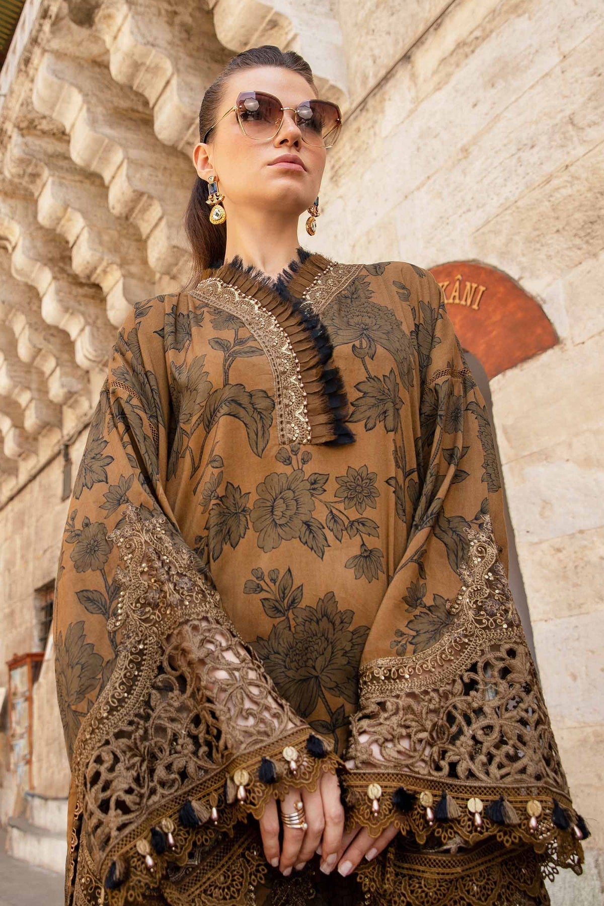Maria B | M Prints Fall Edit 24 | MPT-2309-A - Ladies Clothes - Maria Faisal