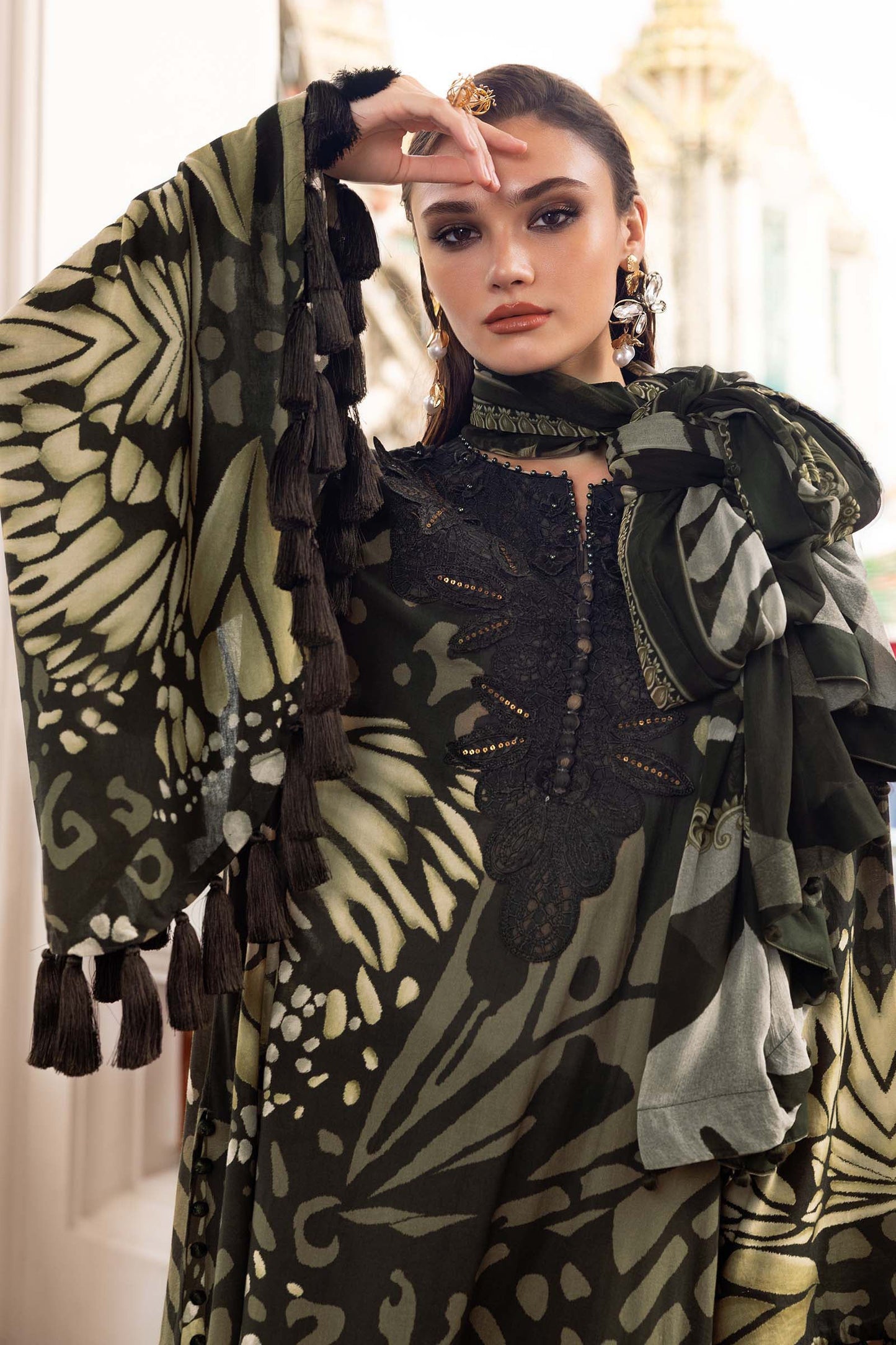 MPT-2809-A – authentic Pakistani dress from the M Prints Winter 25 collection for women in the UK