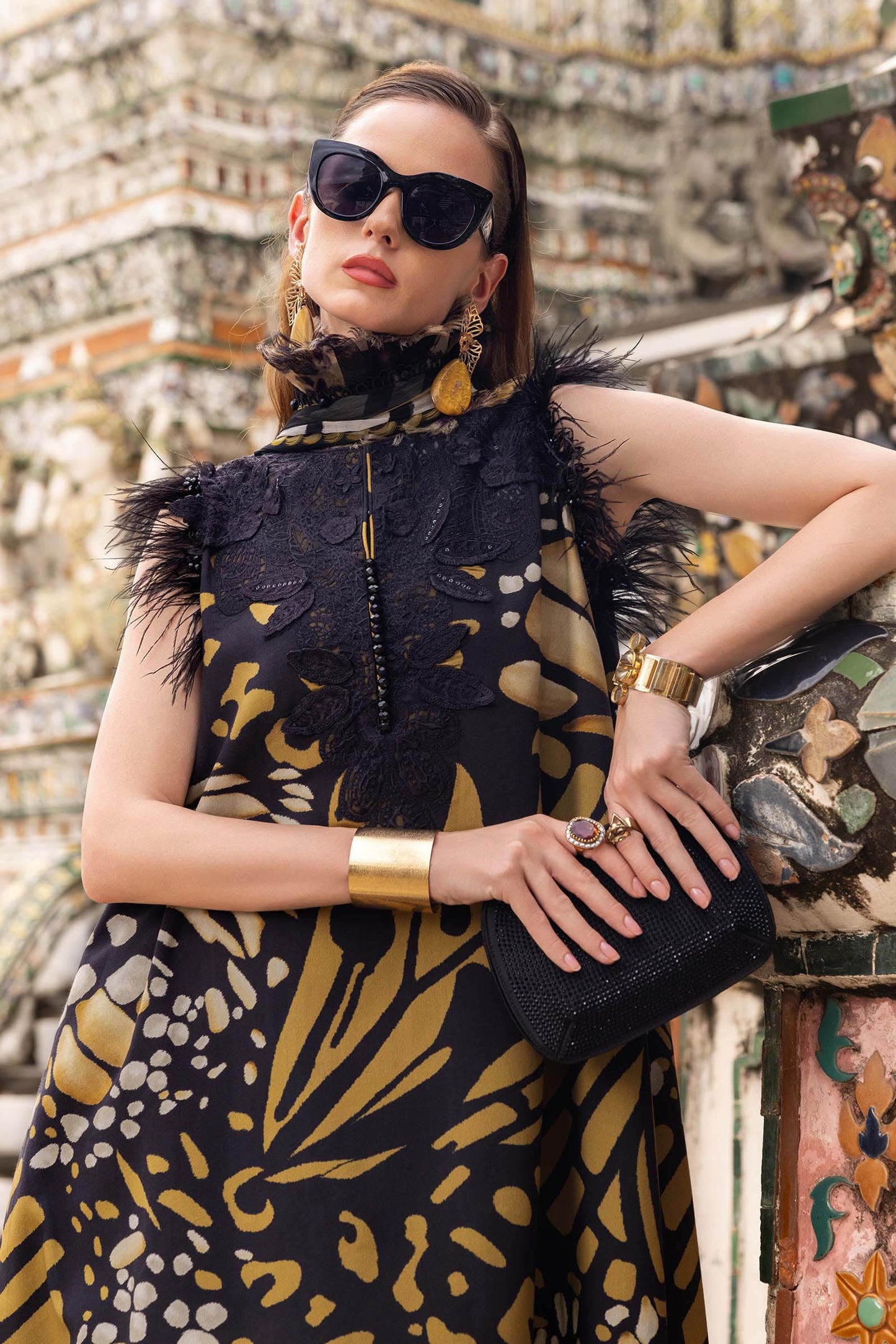 MPT-2809-B – authentic Pakistani dress from the M Prints Winter 25 collection for women in the UK