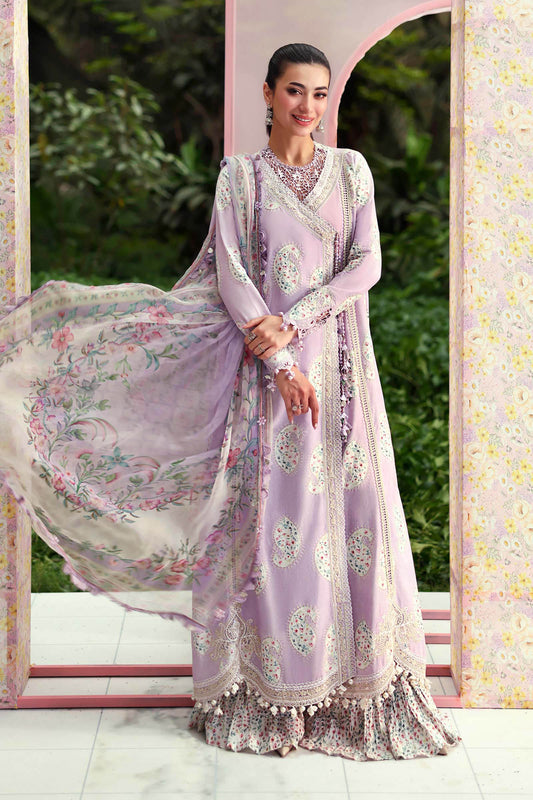 Maria B | M Prints 26 | MPT-3009-B - Luxury Dress - available at Maria Faisal in UK and USA.