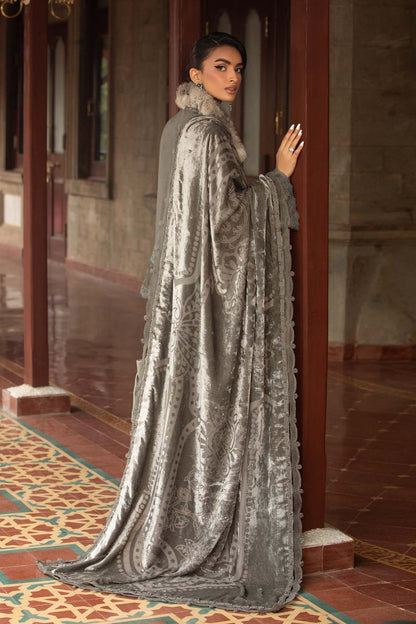 Maria B | Winter Luxe 24 | Velvet DL-1209 - Ladies Clothes - Maria Faisal