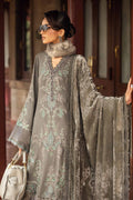 Maria B | Winter Luxe 24 | Velvet DL-1209 - Ladies Clothes - Maria Faisal