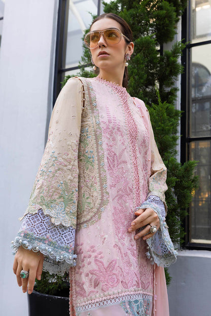 Maria B | luxury Lawn 26 | EL-26-09 - Luxury Dress - available at Maria Faisal in UK and USA.