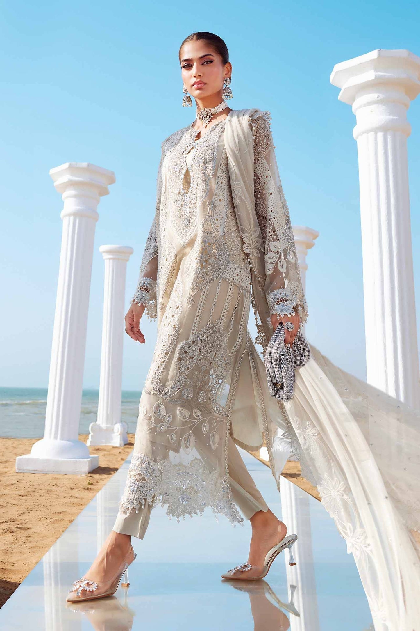 Maria B | Eid Collection 25 | 25-09 by Maria Faisal - Registered Vendor of : Maria B - type : Ladies Clothes - 100% original wedding dresses
