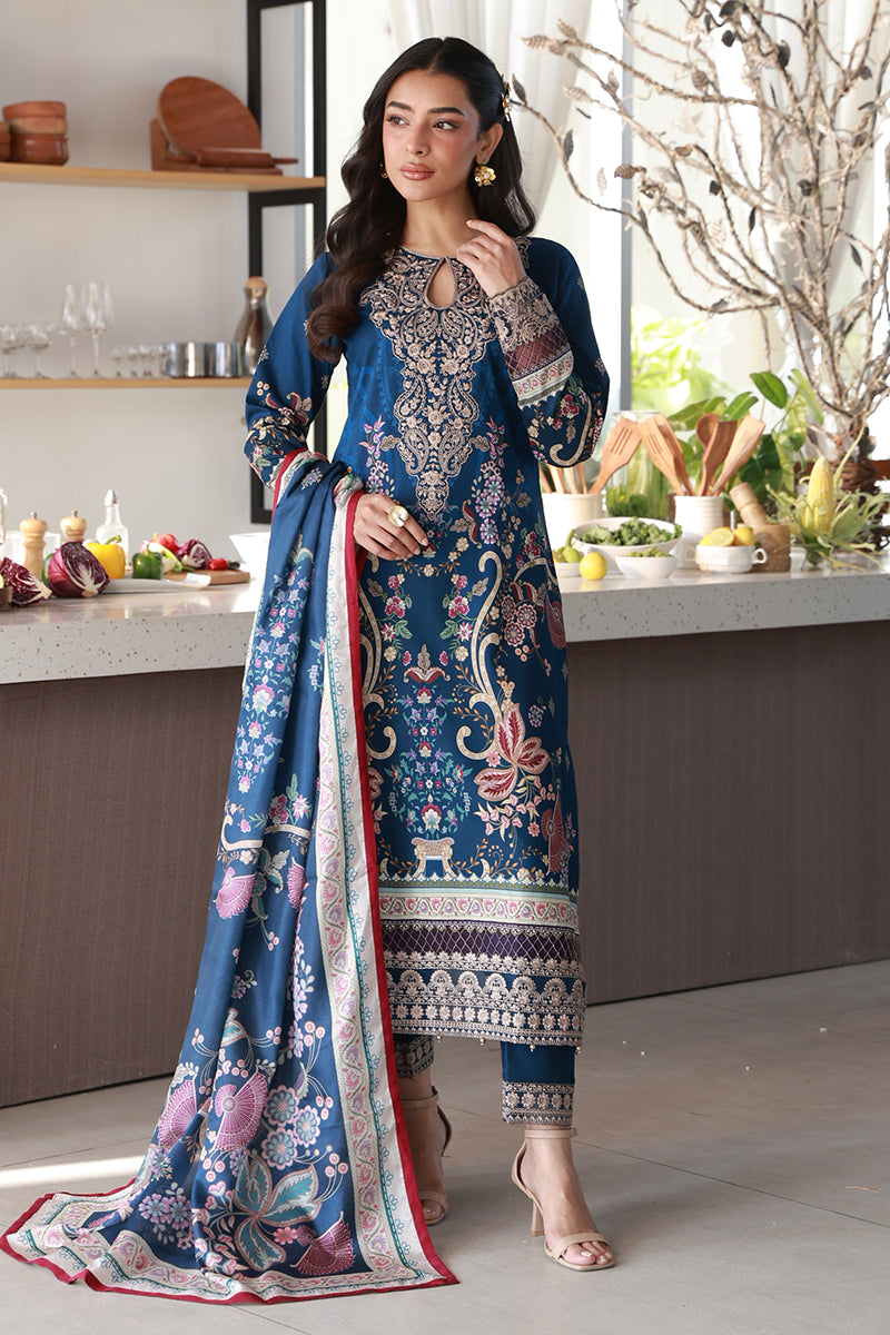 Gulaal | Delia Lawn 26 | Onyxa - Luxury Dress - available at Maria Faisal in UK and USA.