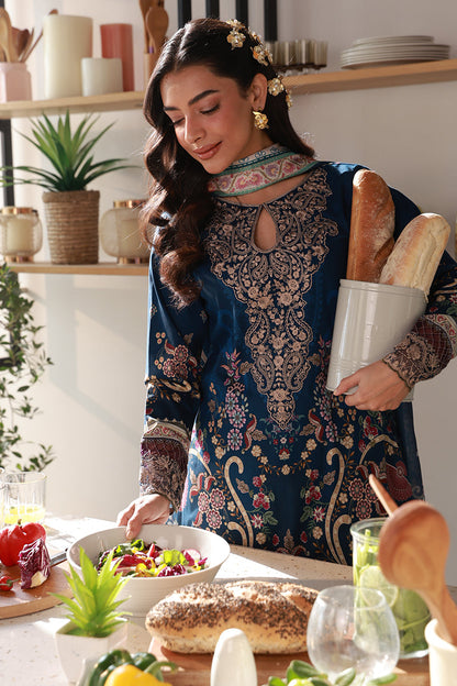 Gulaal | Delia Lawn | Onyxa - Luxury Dress - available at Maria Faisal in UK and USA.