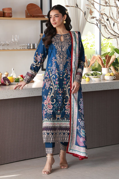 Gulaal | Delia Lawn 26 | Onyxa - Luxury Dress - available at Maria Faisal in UK and USA.