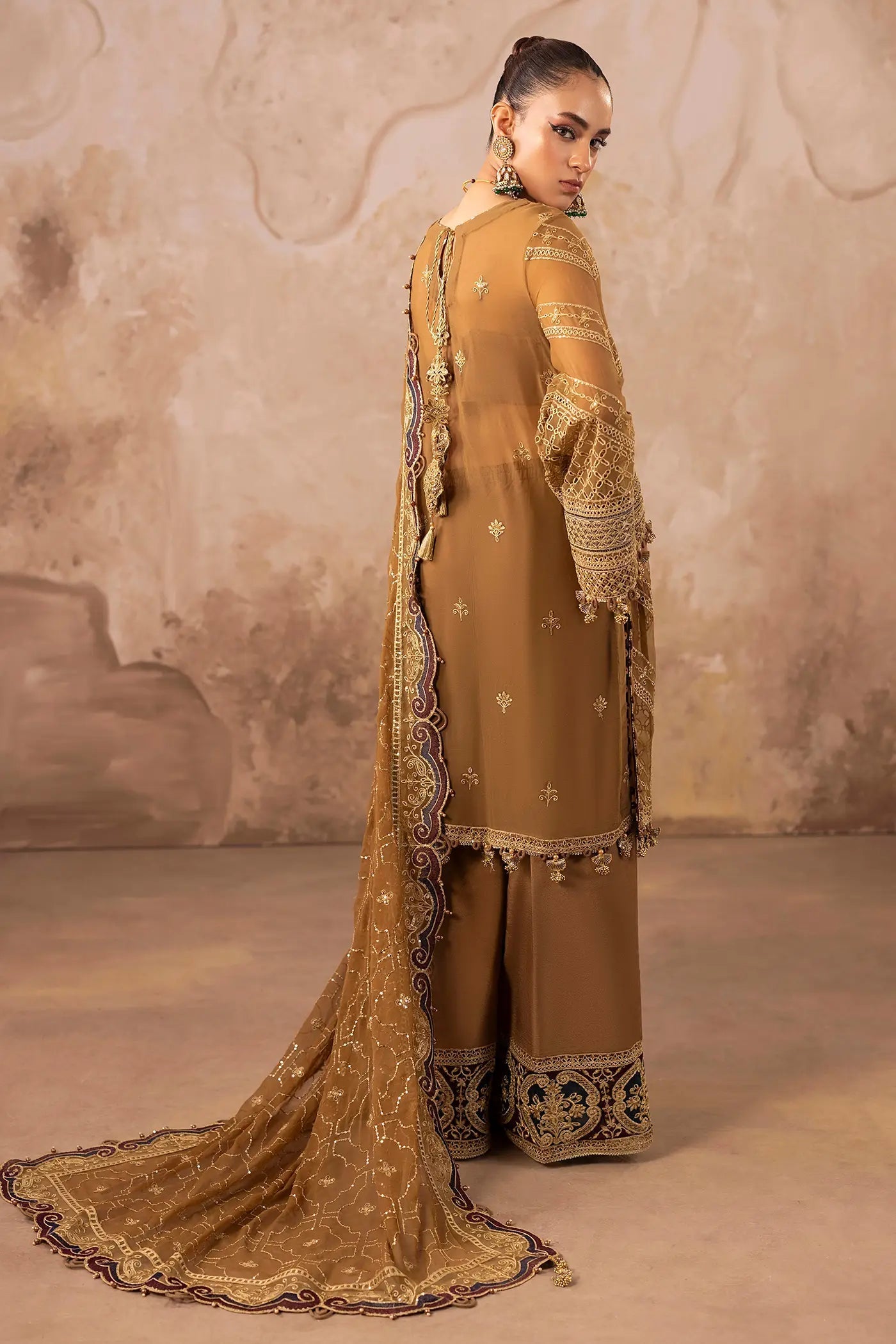 Adans Libas | Barroco Formals 25 | Barroco 1559 - Formal Dress - available at Maria Faisal in UK and USA.