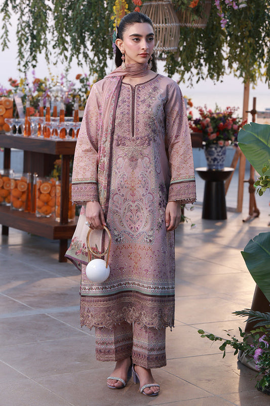 Gulaal | Delia Lawn | Ayla - Luxury Dress - available at Maria Faisal in UK and USA.