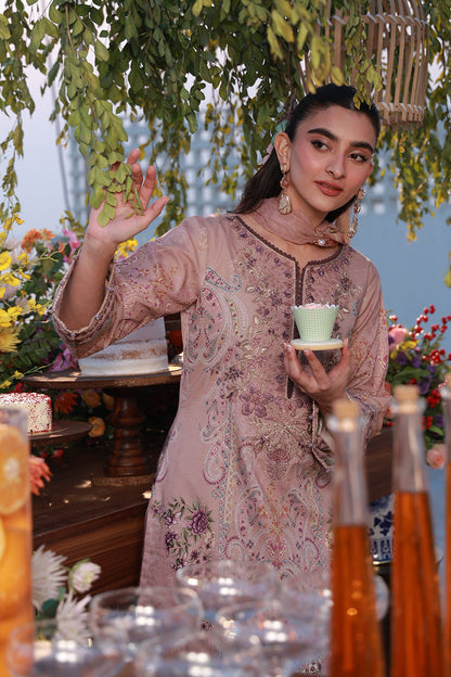 Gulaal | Delia Lawn | Ayla - Luxury Dress - available at Maria Faisal in UK and USA.