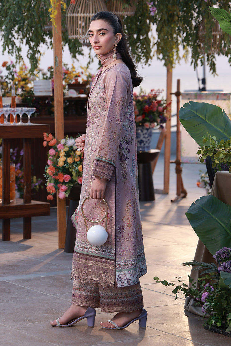 Gulaal | Delia Lawn | Ayla - Luxury Dress - available at Maria Faisal in UK and USA.