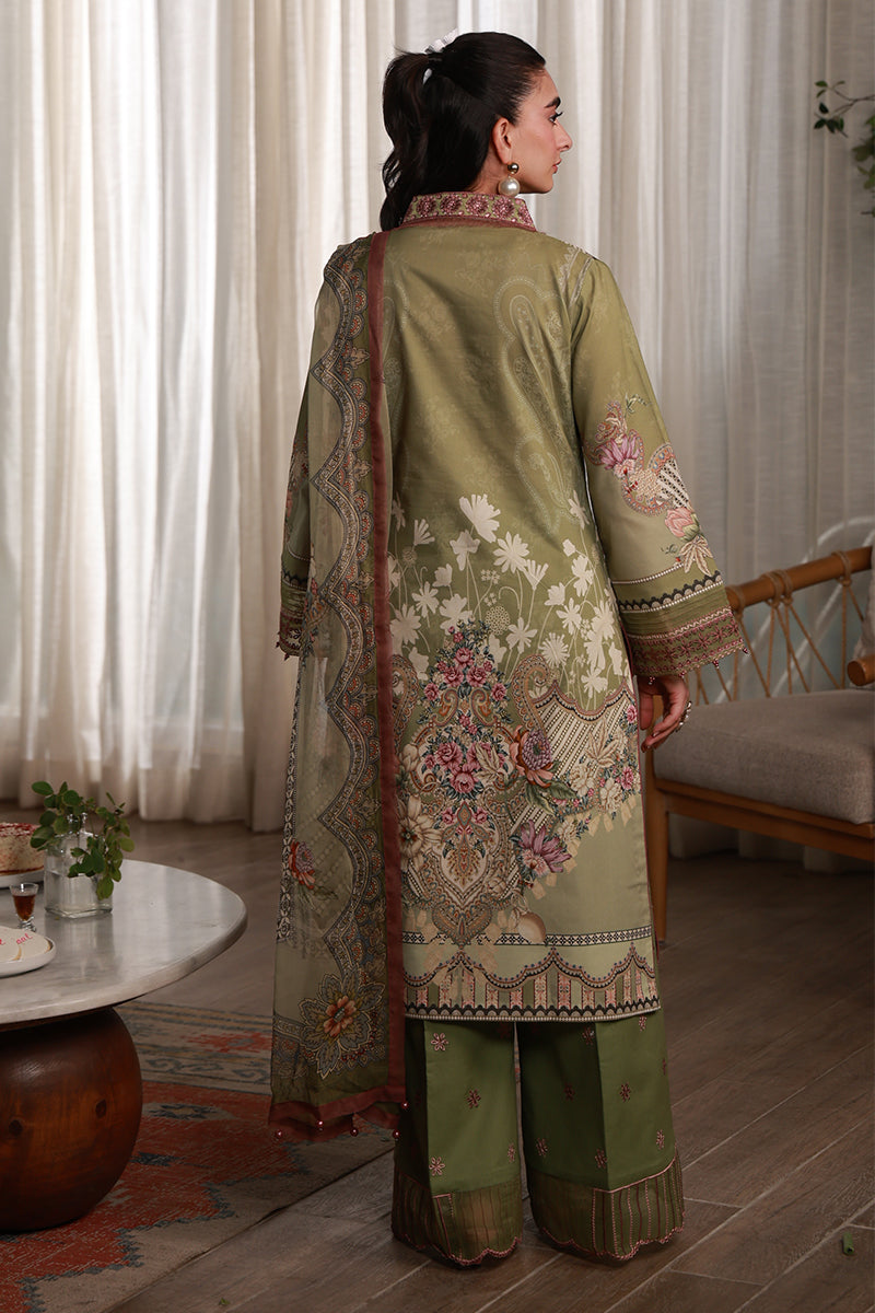 Gulaal | Delia Lawn 26 | Alma - Luxury Dress - available at Maria Faisal in UK and USA.