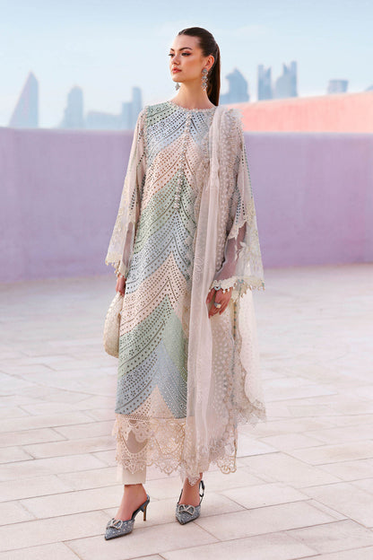 Maria B | Lawn 26 | D-2612-A - Luxury Dress - available at Maria Faisal in UK and USA.