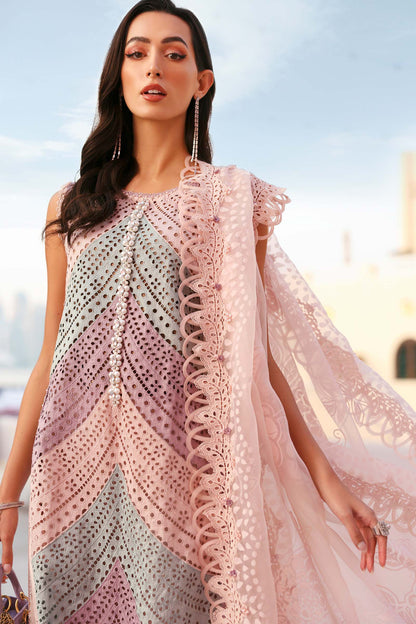 Maria B | Lawn 26 | D-2612-B - Luxury Dress - available at Maria Faisal in UK and USA.