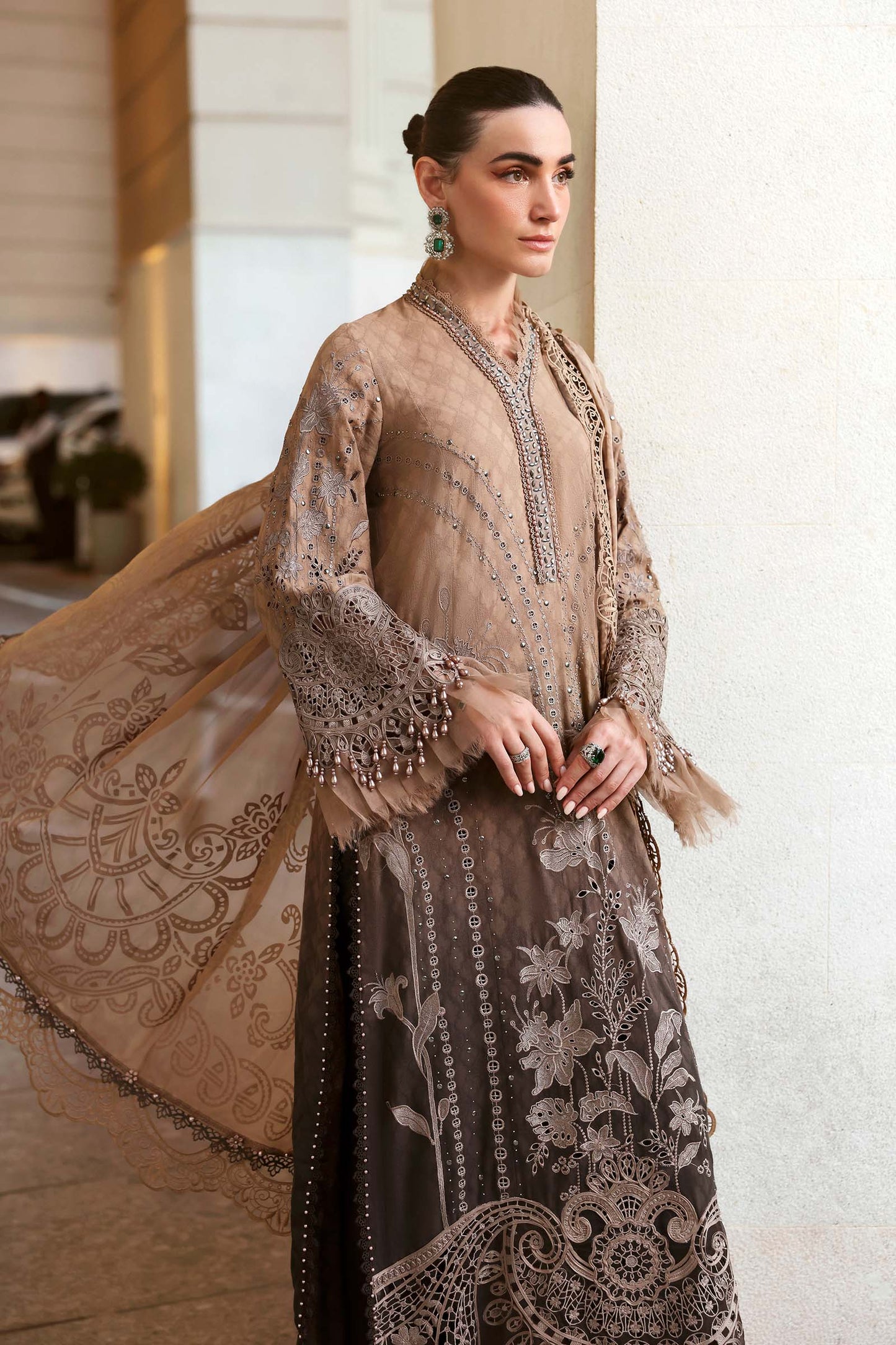 Maria B | Lawn 26 | D-2601-A - Luxury Dress - available at Maria Faisal in UK and USA.