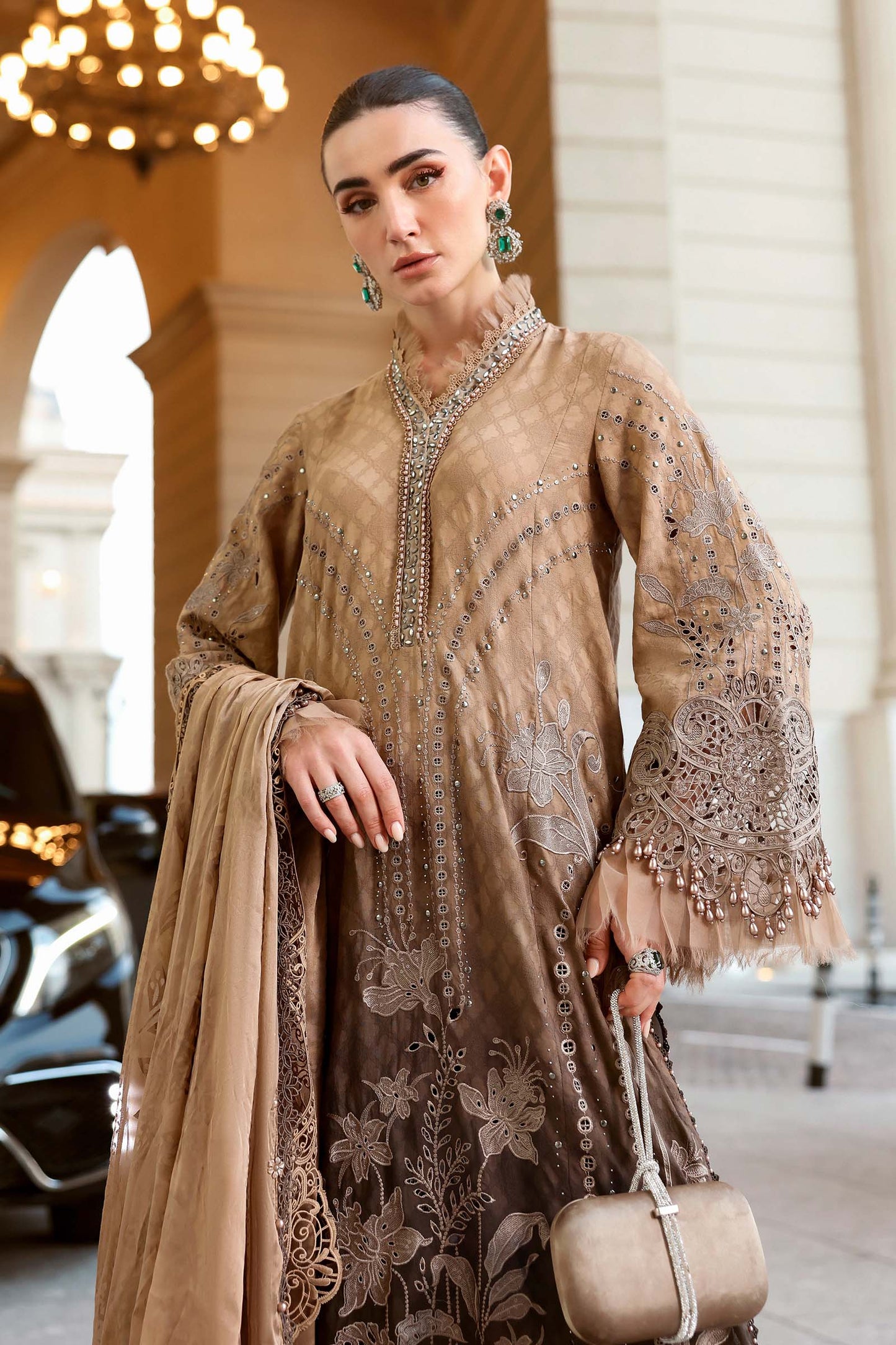 Maria B | Lawn 26 | D-2601-A - Luxury Dress - available at Maria Faisal in UK and USA.