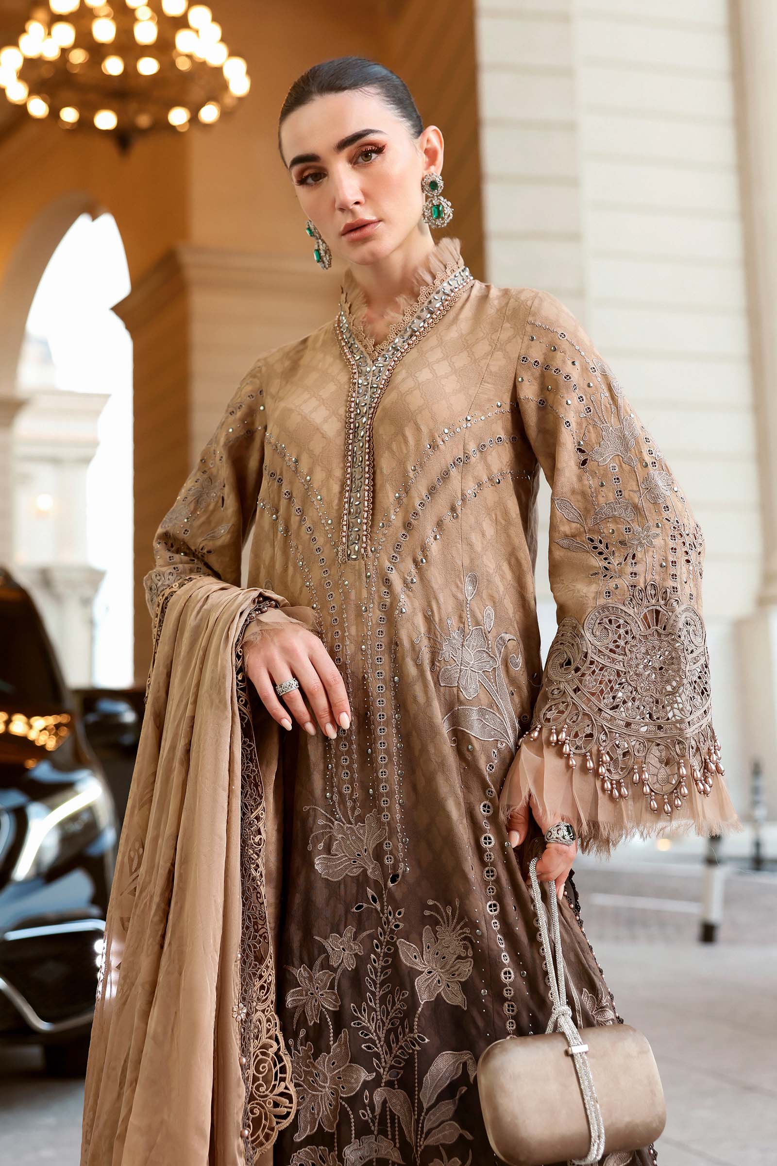 Maria B | Lawn 26 | D-2601-A - Luxury Dress - available at Maria Faisal in UK and USA.
