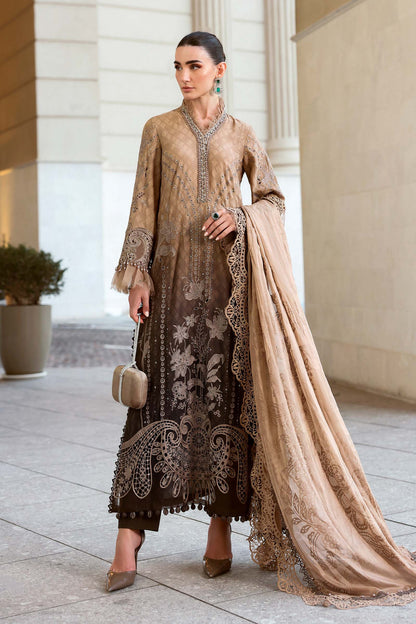 Maria B | Lawn 26 | D-2601-A - Luxury Dress - available at Maria Faisal in UK and USA.