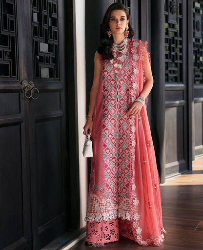 Republic Womenswear | Kalani Eid Luxury Lawn 25 | D1-A - Ayra by Maria Faisal - Registered Vendor of : Republic Womenswear - type : Ladies Clothes - 100% original wedding dresses