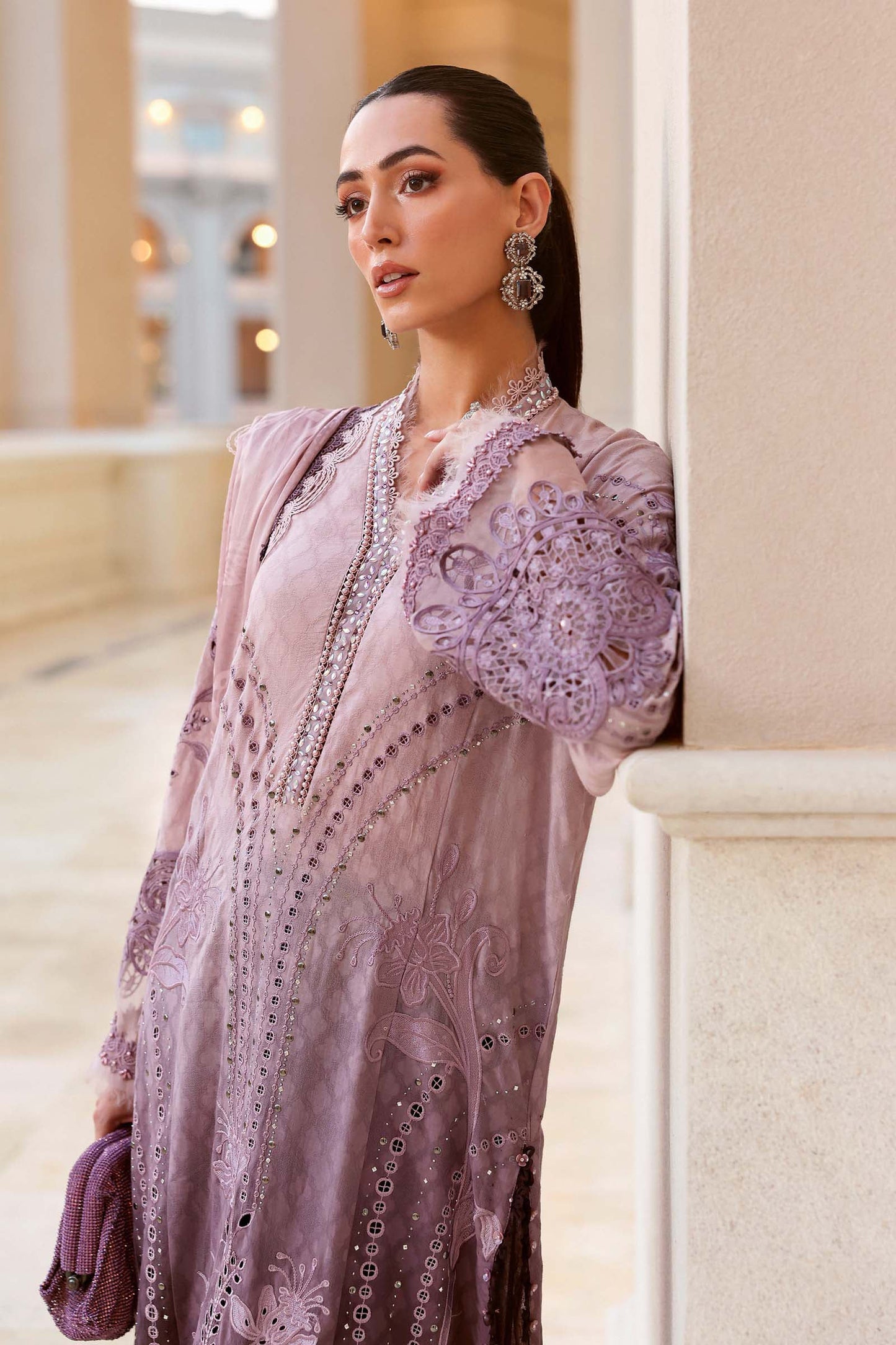 Maria B | Lawn 26 | D-2601-B - Luxury Dress - available at Maria Faisal in UK and USA.