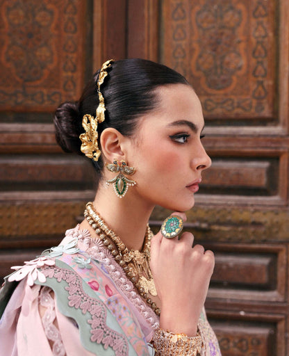 Republic Womenswear | Reine Luxury Lawn 26 | Dahlia - Dress - available at Maria Faisal in UK and USA.