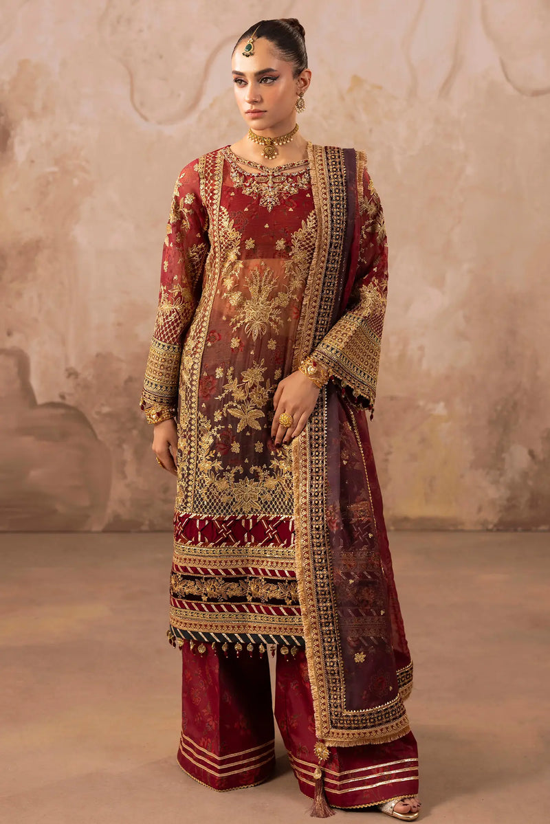 Adans Libas | Barroco Formals 25 |Barroco 1550 - Formal Dress - available at Maria Faisal in UK and USA.