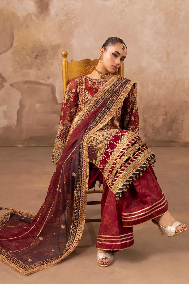 Adans Libas | Barroco Formals 25 |Barroco 1550 - Formal Dress - available at Maria Faisal in UK and USA.