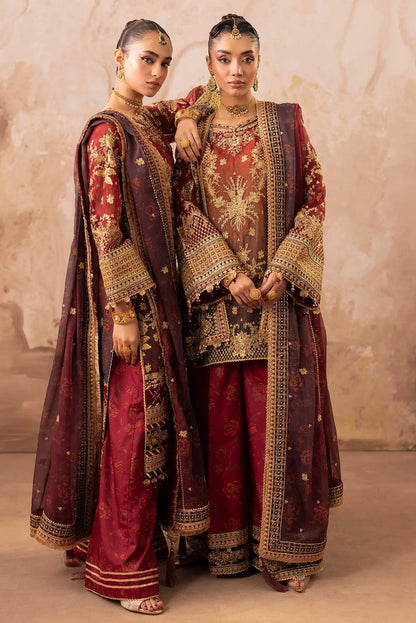 Adans Libas | Barroco Formals 25 |Barroco 1550 - Formal Dress - available at Maria Faisal in UK and USA.