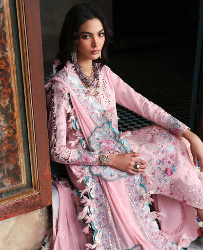 Republic Womenswear | Reine Luxury Lawn 26 | Cecelia - Dress - available at Maria Faisal in UK and USA.