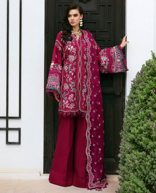 Republic Womenswear | Kalani Eid Luxury Lawn 25 | D2-A - Ayla by Maria Faisal - Registered Vendor of : Republic Womenswear - type : Ladies Clothes - 100% original wedding dresses