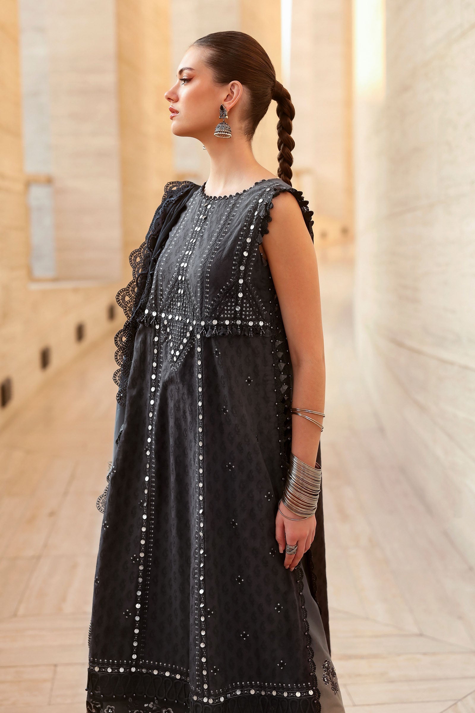 Maria B | Lawn 26 | D-2602-B - Luxury Dress - available at Maria Faisal in UK and USA.