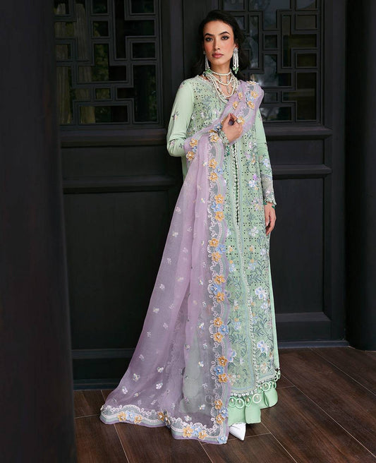 Republic Womenswear | Kalani Eid Luxury Lawn 25 | D2-B - Arzoo by Maria Faisal - Registered Vendor of : Republic Womenswear - type : Ladies Clothes - 100% original wedding dresses