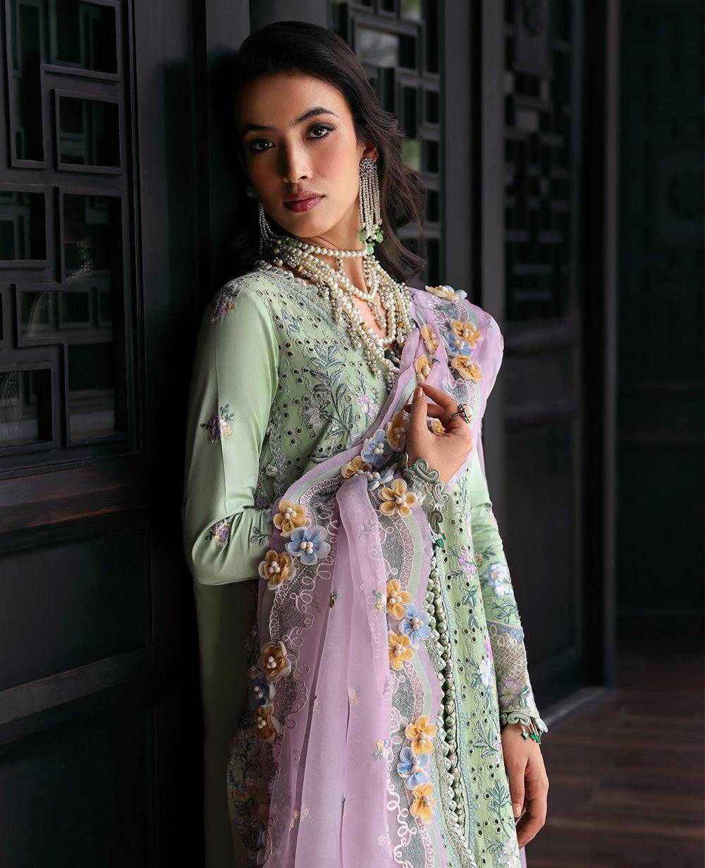 Republic Womenswear | Kalani Eid Luxury Lawn 25 | D2-B - Arzoo by Maria Faisal - Registered Vendor of : Republic Womenswear - type : Ladies Clothes - 100% original wedding dresses
