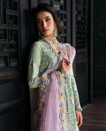 Republic Womenswear | Kalani Eid Luxury Lawn 25 | D2-B - Arzoo by Maria Faisal - Registered Vendor of : Republic Womenswear - type : Ladies Clothes - 100% original wedding dresses