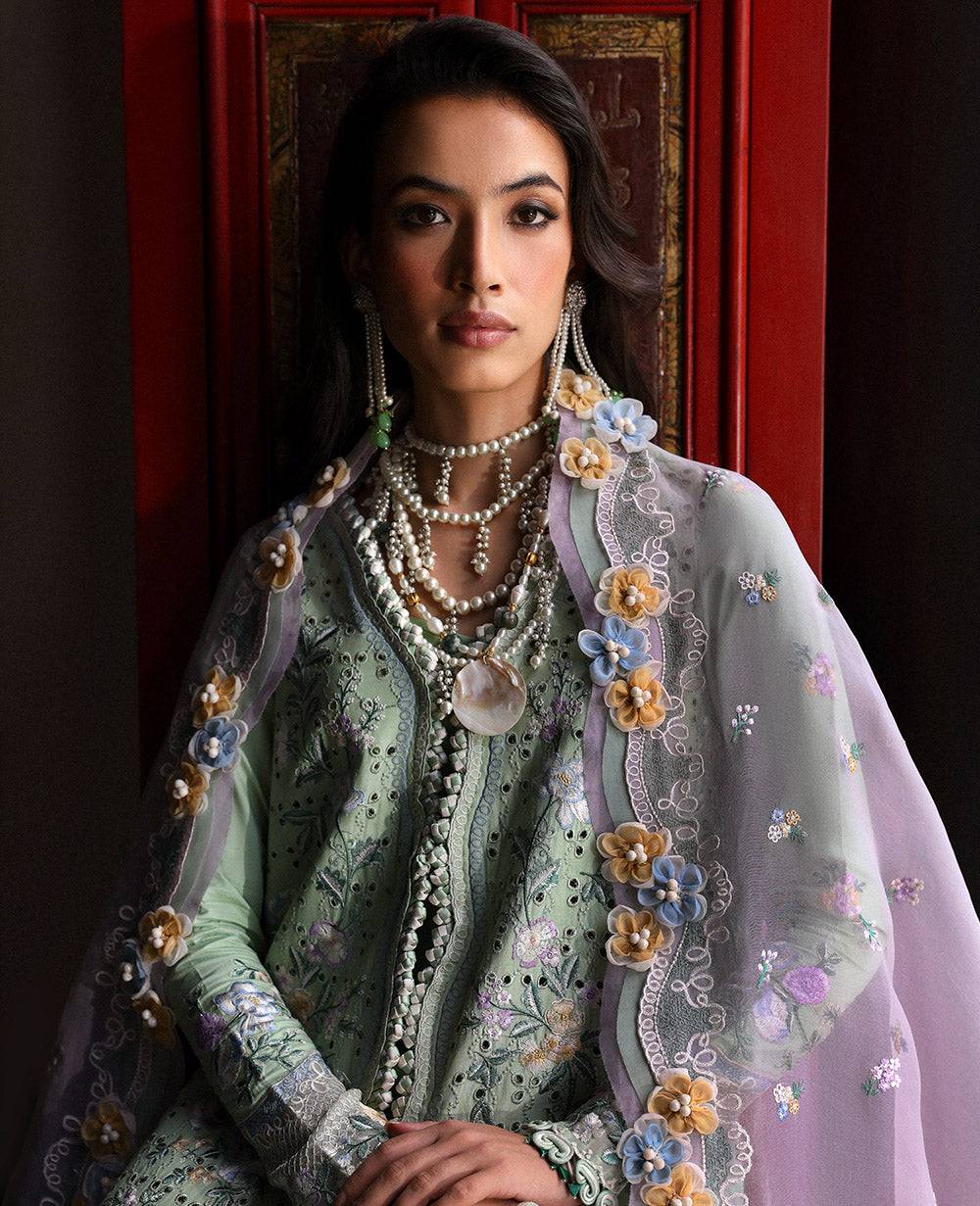 Republic Womenswear | Kalani Eid Luxury Lawn 25 | D2-B - Arzoo by Maria Faisal - Registered Vendor of : Republic Womenswear - type : Ladies Clothes - 100% original wedding dresses