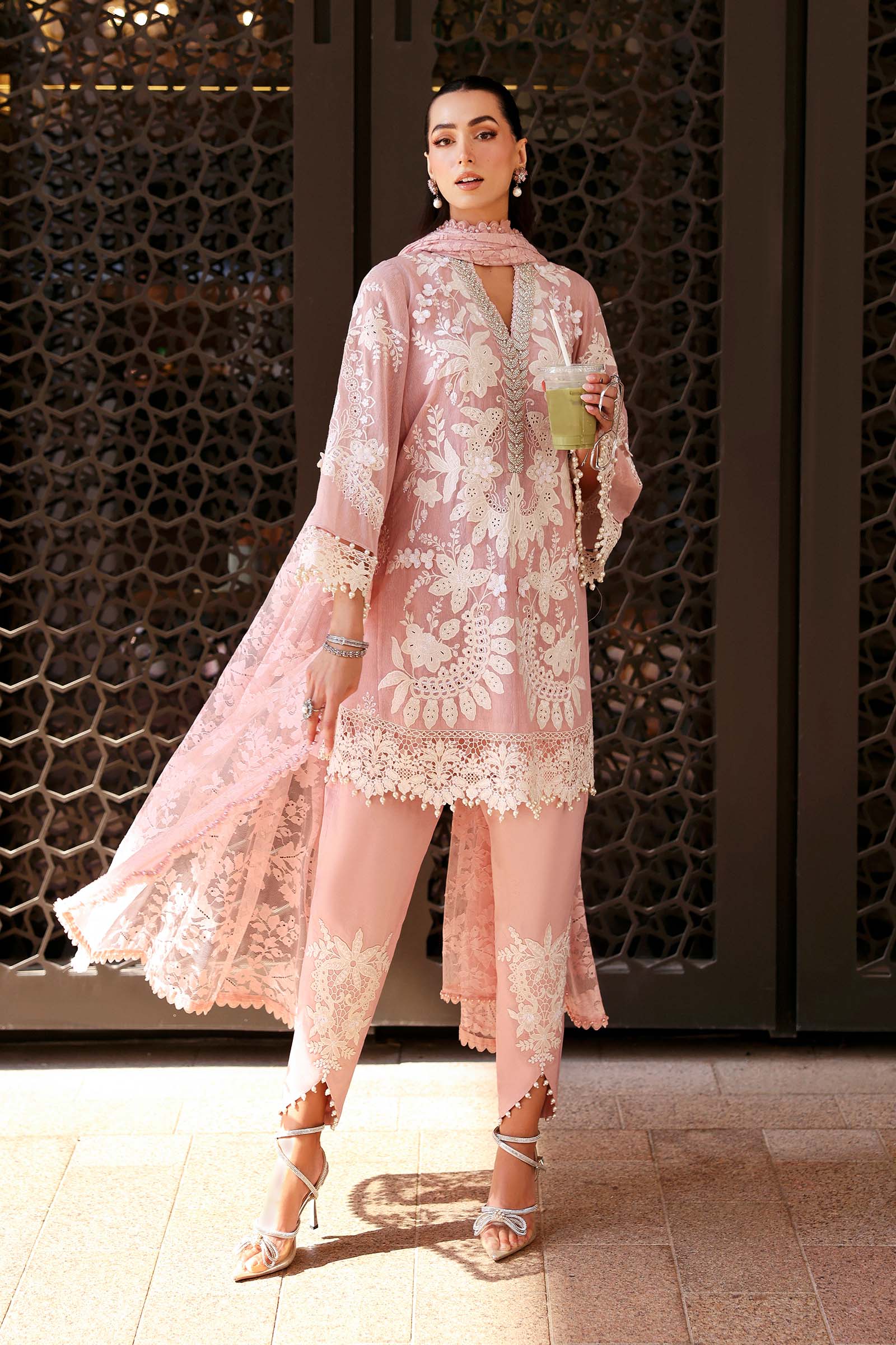 Maria B | Lawn 26 | D-2603-A - Luxury Dress - available at Maria Faisal in UK and USA.