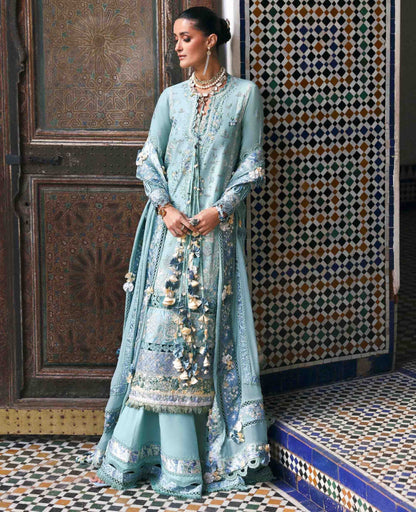 Republic Womenswear | Reine Luxury Lawn 26 | Lilas - Dress - available at Maria Faisal in UK and USA.