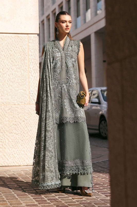 Maria B | Lawn 26 | D-2603-B - Luxury Dress - available at Maria Faisal in UK and USA.