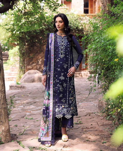 Republic Womenswear | Talia Luxury Lawn 25 | D3-B - Saia by Maria Faisal - Registered Vendor of : Republic Womenswear - type : Ladies Clothes - 100% original wedding dresses