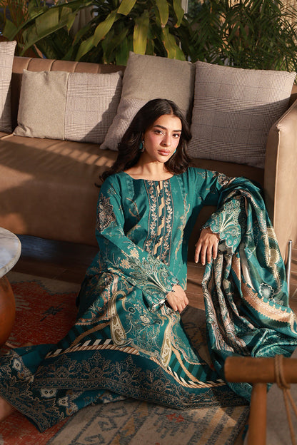 Gulaal | Delia Lawn 26 | Isla - Luxury Dress - available at Maria Faisal in UK and USA.