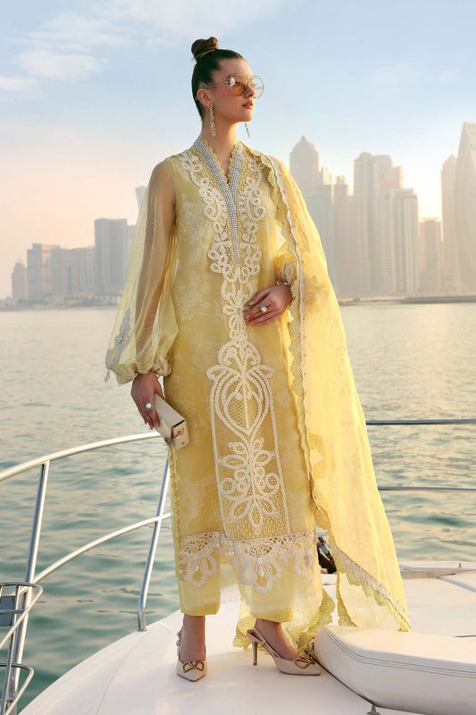 Maria B | Lawn 26 | D-2604-A - Luxury Dress - available at Maria Faisal in UK and USA.