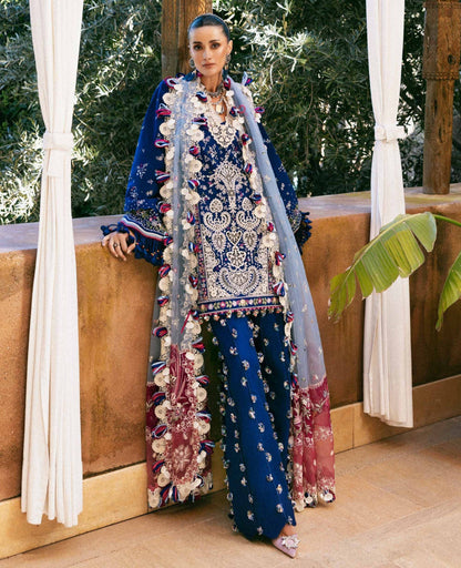 Republic Womenswear | Reine Luxury Lawn 26 | Sia - Dress - available at Maria Faisal in UK and USA.